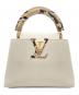 LOUIS VUITTON（ルイ ヴィトン）の古着「エキゾチック カプシーヌMINI」｜アイボリー