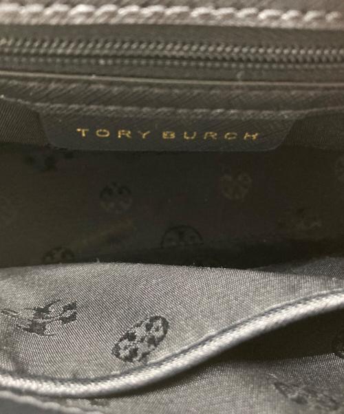 TORY BURCH（トリーバーチ）TORY BURCH (トリーバーチ) エマーソン スモールトップ 2way ショルダーバッグ ブラックの古着・服飾アイテム