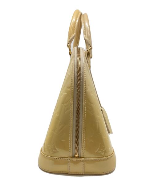 LOUIS VUITTON（ルイ ヴィトン）LOUIS VUITTON (ルイ ヴィトン) モノグラムヴェルニ アルマPM ハンドバッグ イエローの古着・服飾アイテム