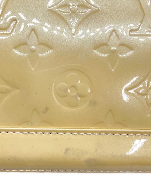 LOUIS VUITTON（ルイ ヴィトン）LOUIS VUITTON (ルイ ヴィトン) モノグラムヴェルニ アルマPM ハンドバッグ イエローの古着・服飾アイテム