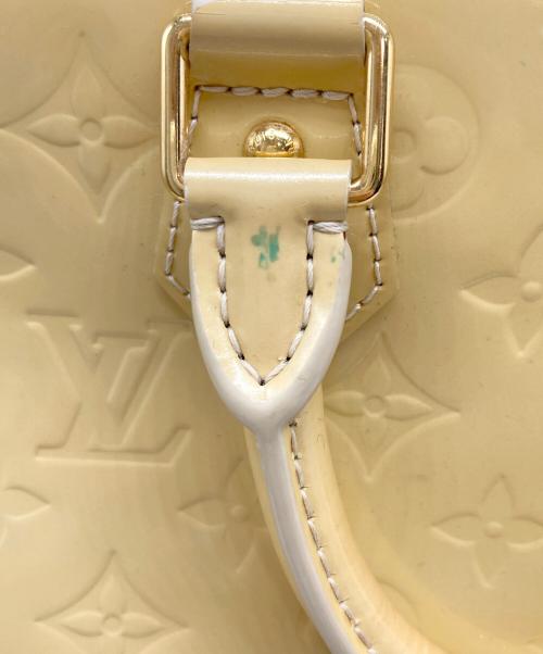 LOUIS VUITTON（ルイ ヴィトン）LOUIS VUITTON (ルイ ヴィトン) モノグラムヴェルニ アルマPM ハンドバッグ イエローの古着・服飾アイテム