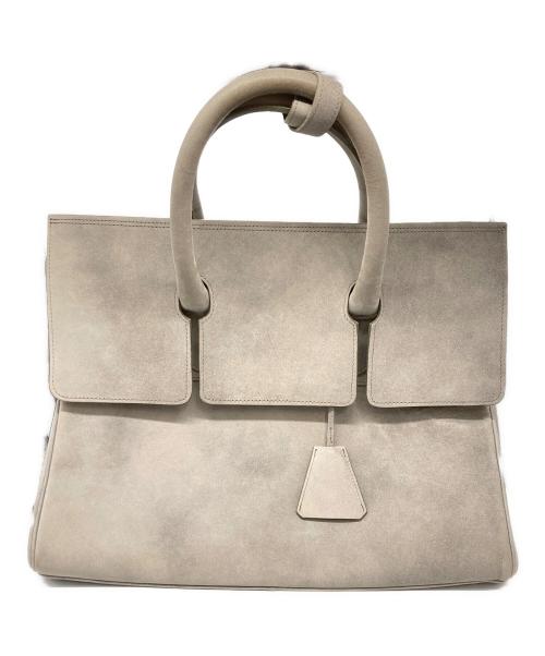 MULBERRY（マルベリー）MULBERRY (マルベリー) スエードトートバッグ グレーの古着・服飾アイテム