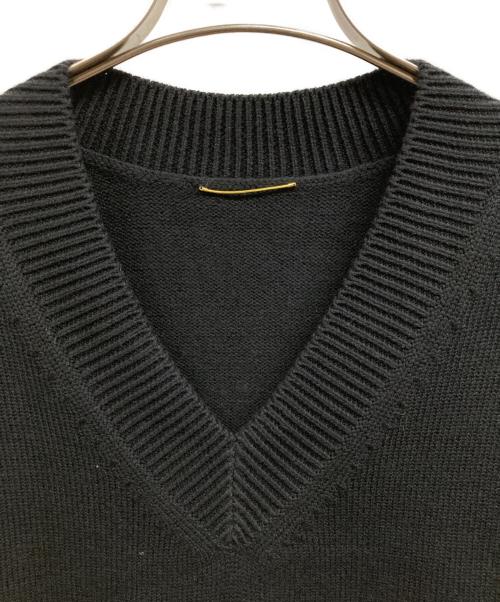 L'appartement（アパルトモン）L'Appartement (アパルトモン) C/W KNIT Vネックベスト/L'Appartementベスト ネイビー サイズ:FREE 未使用品の古着・服飾アイテム