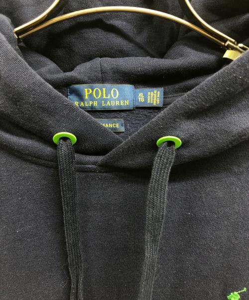 POLO RALPH LAUREN（ポロ・ラルフローレン）POLO RALPH LAUREN (ポロ・ラルフローレン) プルオーバーパーカー ネイビー サイズ:XLの古着・服飾アイテム