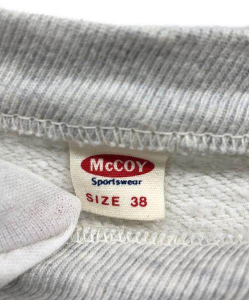 McCOY'S（マッコイズ）McCoy's (マッコイズ) プリントスウェット/McCoy'sスウェット ホワイト サイズ:Mの古着・服飾アイテム