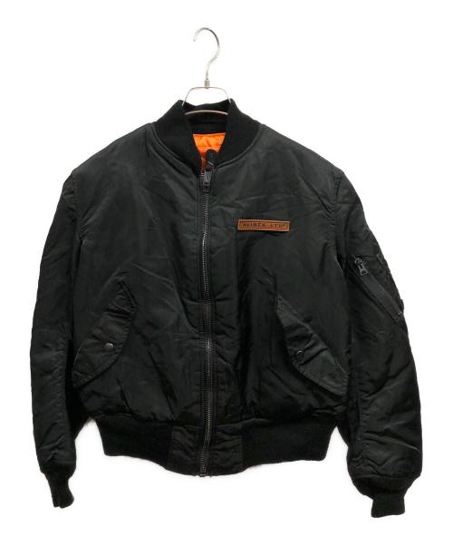 AVIREX（アヴィレックス）AVIREX (アヴィレックス) MA-1ジャケット/AVIREXジャケット ブラック サイズ:Sの古着・服飾アイテム