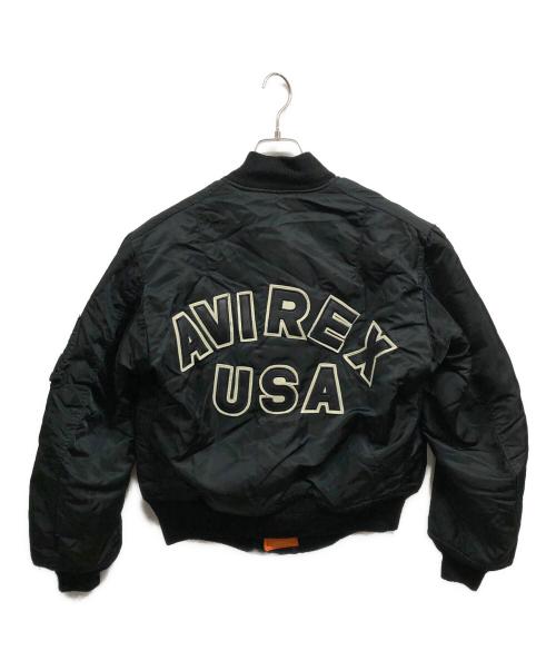 AVIREX（アヴィレックス）AVIREX (アヴィレックス) MA-1ジャケット/AVIREXジャケット ブラック サイズ:Sの古着・服飾アイテム