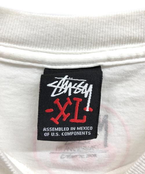 stussy（ステューシー）stussy (ステューシー) ZOZO 1ST ANNIVERSARY AFRICA TEE ホワイト サイズ:XLの古着・服飾アイテム