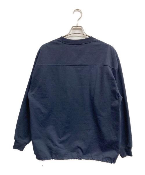 DAIWA PIER39（ダイワ ピア39）DAIWA PIER39 (ダイワ ピア39) TECH FOOTBALL SHIRTS ネイビー サイズ:Mの古着・服飾アイテム