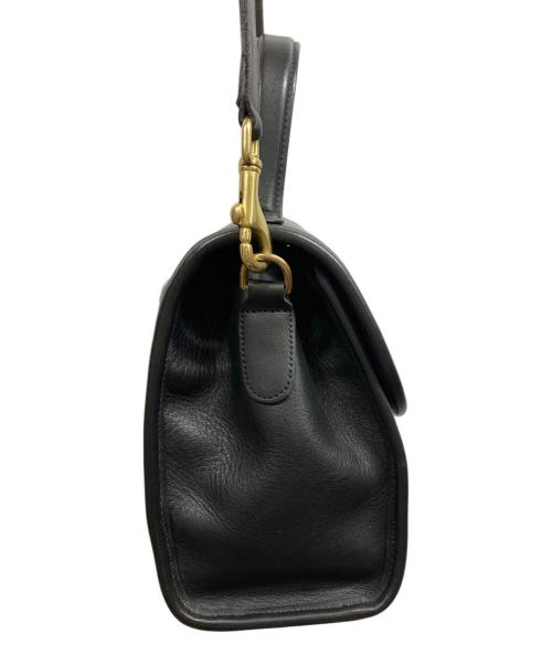 COACH（コーチ）COACH (コーチ) ターンロックショルダーバッグ ブラックの古着・服飾アイテム