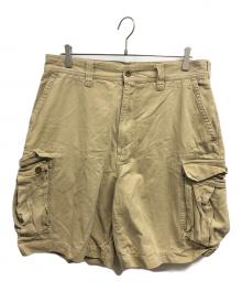 Abercrombie & Fitch（アバクロンビー アンド フィッチ）の古着「ハーフカーゴパンツ」｜ベージュ