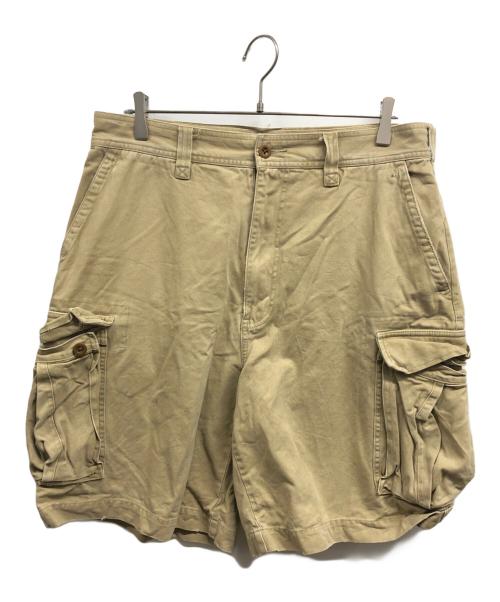 Abercrombie & Fitch（アバクロンビー アンド フィッチ）Abercrombie & Fitch (アバクロンビー アンド フィッチ) ハーフカーゴパンツ ベージュ サイズ:34の古着・服飾アイテム
