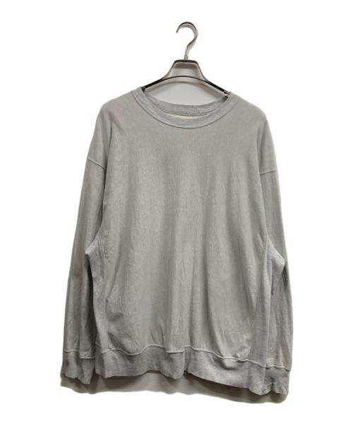 BLURHMS（ブラームス）blurhms (ブラームス) Light Sweat Crew-neck P O ホワイト サイズ:4の古着・服飾アイテム