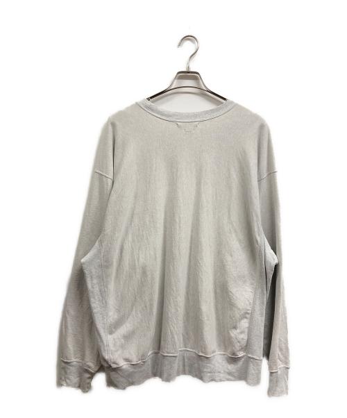 BLURHMS（ブラームス）blurhms (ブラームス) Light Sweat Crew-neck P O ホワイト サイズ:4の古着・服飾アイテム