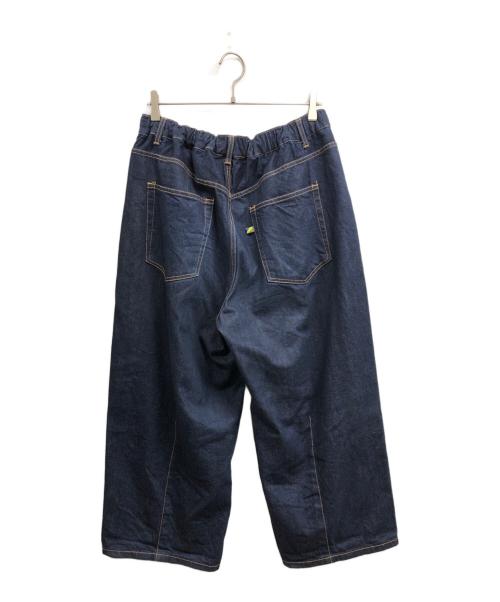 is-ness（イズネス）is-ness (イズネス) DENIM 5PK BALLOON PANTS インディゴ サイズ:Mの古着・服飾アイテム