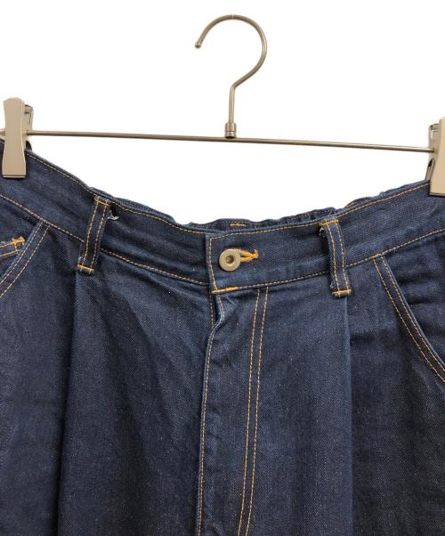 is-ness（イズネス）is-ness (イズネス) DENIM 5PK BALLOON PANTS インディゴ サイズ:Mの古着・服飾アイテム