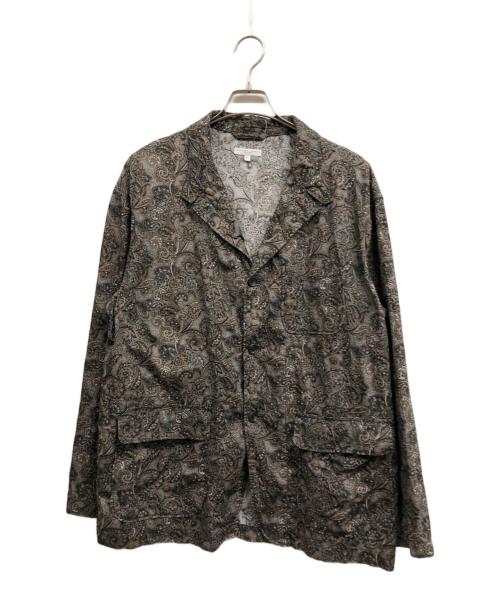 Engineered Garments（エンジニアド ガーメンツ）Engineered Garments (エンジニアド ガーメンツ) ペイズリーテーラードジャケット ブラウン サイズ:Lの古着・服飾アイテム