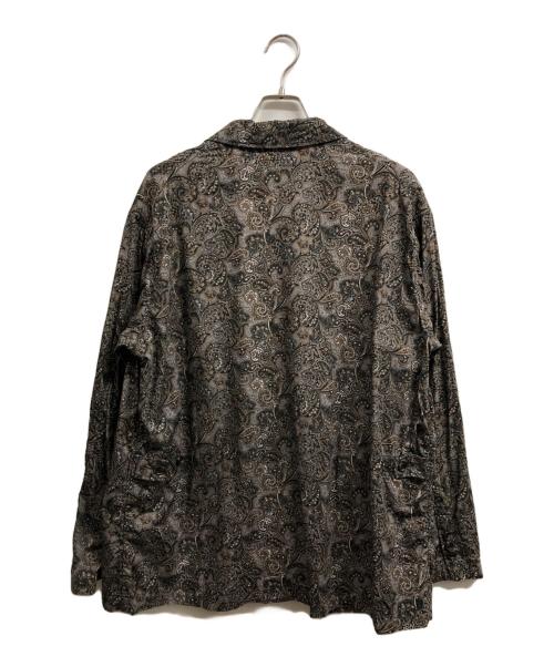 Engineered Garments（エンジニアド ガーメンツ）Engineered Garments (エンジニアド ガーメンツ) ペイズリーテーラードジャケット ブラウン サイズ:Lの古着・服飾アイテム