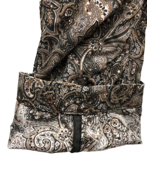 Engineered Garments（エンジニアド ガーメンツ）Engineered Garments (エンジニアド ガーメンツ) ペイズリーテーラードジャケット ブラウン サイズ:Lの古着・服飾アイテム