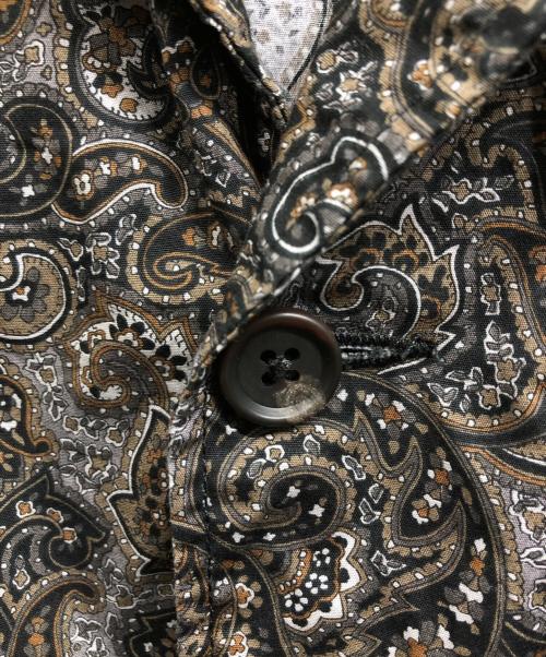 Engineered Garments（エンジニアド ガーメンツ）Engineered Garments (エンジニアド ガーメンツ) ペイズリーテーラードジャケット ブラウン サイズ:Lの古着・服飾アイテム