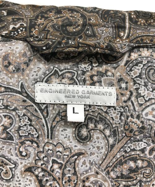 Engineered Garments（エンジニアド ガーメンツ）Engineered Garments (エンジニアド ガーメンツ) ペイズリーテーラードジャケット ブラウン サイズ:Lの古着・服飾アイテム
