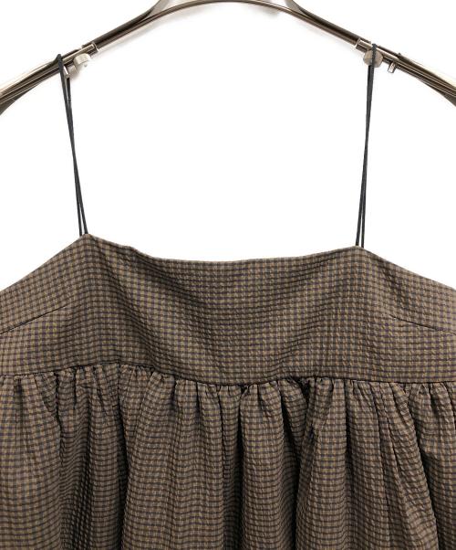 TODAYFUL（トゥデイフル）TODAYFUL (トゥデイフル) Washer Camisole Dress ブラウン サイズ:38の古着・服飾アイテム