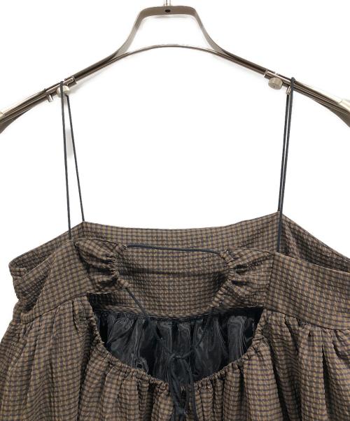 TODAYFUL（トゥデイフル）TODAYFUL (トゥデイフル) Washer Camisole Dress ブラウン サイズ:38の古着・服飾アイテム