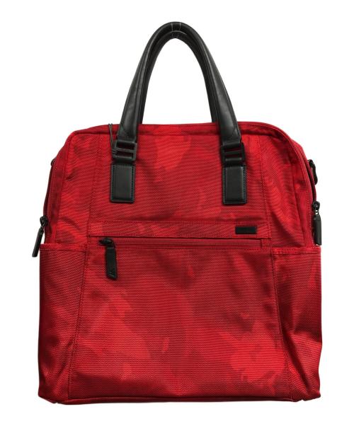 TUMI（トゥミ）TUMI (トゥミ) RUSSELL WESTBROOK (ラッセル・ウェストブルック) 2WAYブリーフケース レッドの古着・服飾アイテム