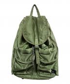 PORTERポーター）の古着「TANKER BACKPACK」｜カーキ