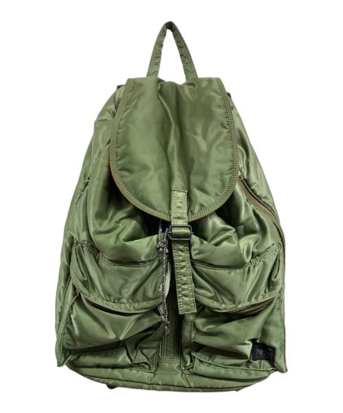 PORTER（ポーター）PORTER (ポーター) TANKER BACKPACK カーキの古着・服飾アイテム