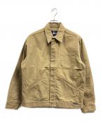 stussyステューシー）の古着「90's ワークジャケット」｜ベージュ