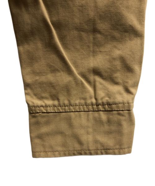 stussy（ステューシー）stussy (ステューシー) 90's ワークジャケット ベージュ サイズ:Mの古着・服飾アイテム