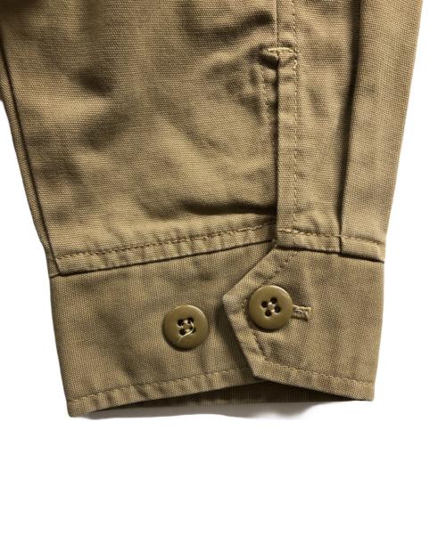 stussy（ステューシー）stussy (ステューシー) 90's ワークジャケット ベージュ サイズ:Mの古着・服飾アイテム