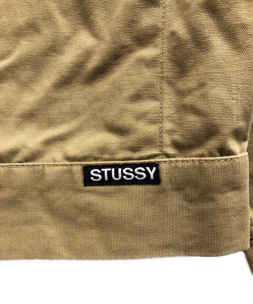 stussy（ステューシー）stussy (ステューシー) 90's ワークジャケット ベージュ サイズ:Mの古着・服飾アイテム