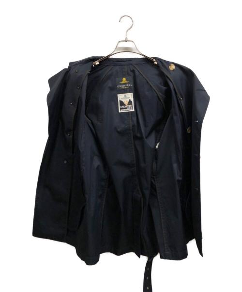 GRENFELL（グレンフェル）GRENFELL (グレンフェル) トレンチコート ネイビー サイズ:38の古着・服飾アイテム