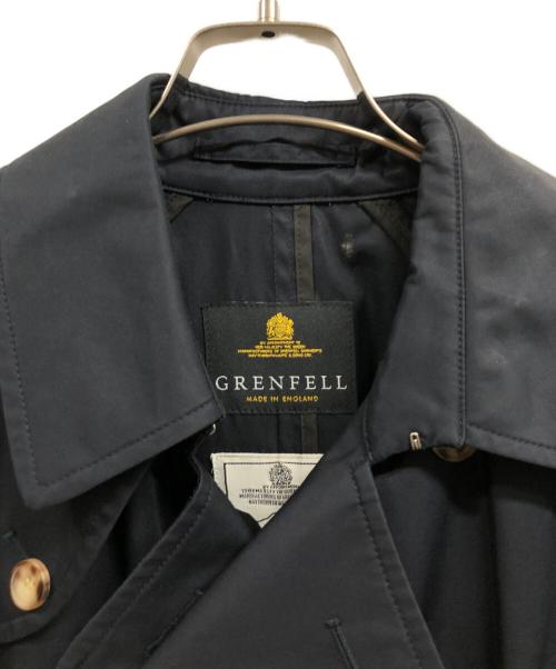 GRENFELL（グレンフェル）GRENFELL (グレンフェル) トレンチコート ネイビー サイズ:38の古着・服飾アイテム