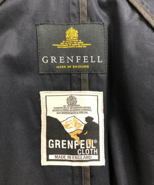 GRENFELL（グレンフェル）GRENFELL (グレンフェル) トレンチコート ネイビー サイズ:38の古着・服飾アイテム