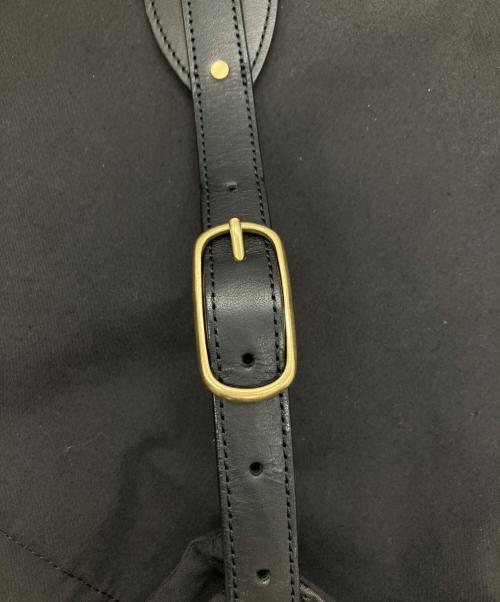 texnh（テクネ）Texnh (テクネ) Triangle Shoulder M ブラック 未使用品の古着・服飾アイテム