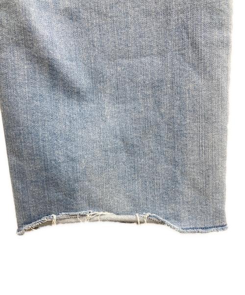 RED CARD（レッドカード）RED CARD (レッドカード) eclat (エクラ) 別注カットオフ ワイドデニムパンツ インディゴ サイズ:26の古着・服飾アイテム