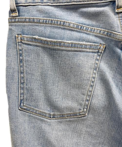RED CARD（レッドカード）RED CARD (レッドカード) eclat (エクラ) 別注カットオフ ワイドデニムパンツ インディゴ サイズ:26の古着・服飾アイテム