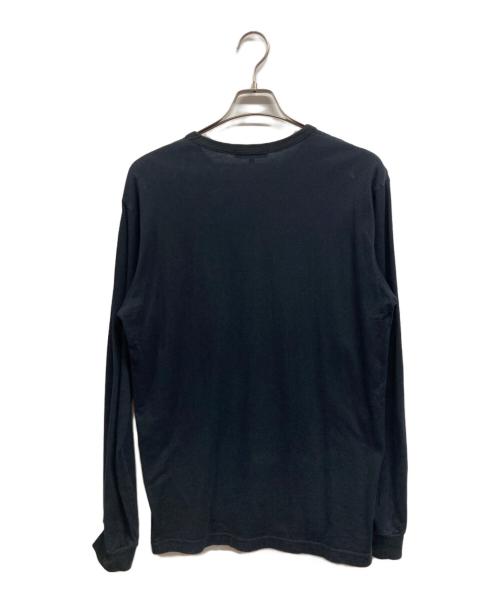 COMME des GARCONS HOMME（コムデギャルソン オム）COMME des GARCONS HOMME (コムデギャルソン オム) 長袖カットソー ブラック サイズ:Lの古着・服飾アイテム
