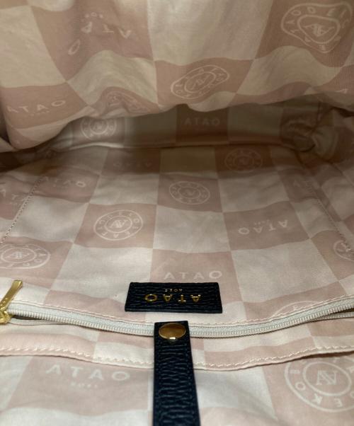 ATAO（アタオ）ATAO (アタオ) レザーリュック ブラックの古着・服飾アイテム