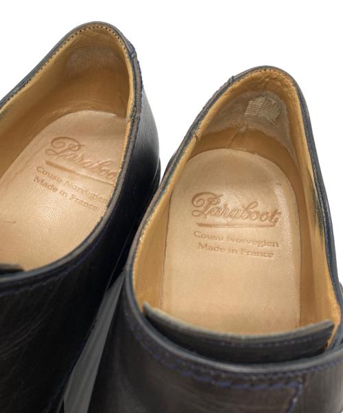 PARABOOT（パラブーツ）PARABOOT (パラブーツ) WILLIAM/ダブルモンクストラップシューズ ブラック サイズ:6の古着・服飾アイテム