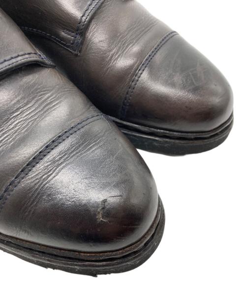PARABOOT（パラブーツ）PARABOOT (パラブーツ) WILLIAM/ダブルモンクストラップシューズ ブラック サイズ:6の古着・服飾アイテム