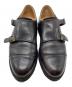 中古・古着 PARABOOT (パラブーツ) WILLIAM/ダブルモンクストラップシューズ ブラック サイズ:6：18000円