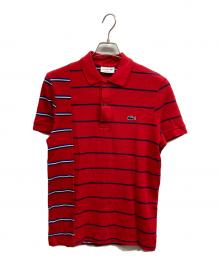 LACOSTE（ラコステ）の古着「ポロシャツ」｜レッド