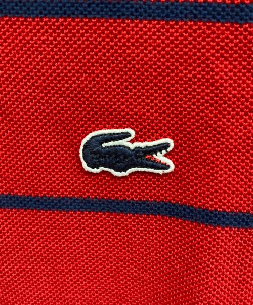 LACOSTE（ラコステ）LACOSTE (ラコステ) ポロシャツ レッド サイズ:XSの古着・服飾アイテム