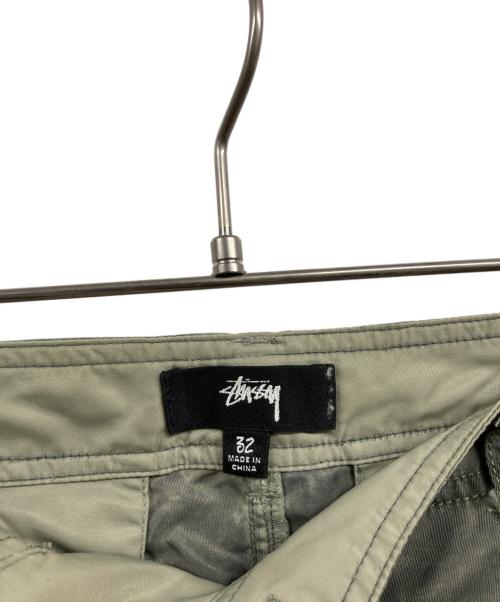 stussy（ステューシー）stussy (ステューシー) Dyed Nylon Surplus Cargo Pant カーキ サイズ:32の古着・服飾アイテム