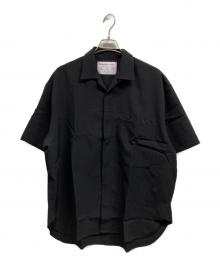 hangoverz clothez（ハングオーバーズ）の古着「半袖刺繍シャツ」｜ブラック