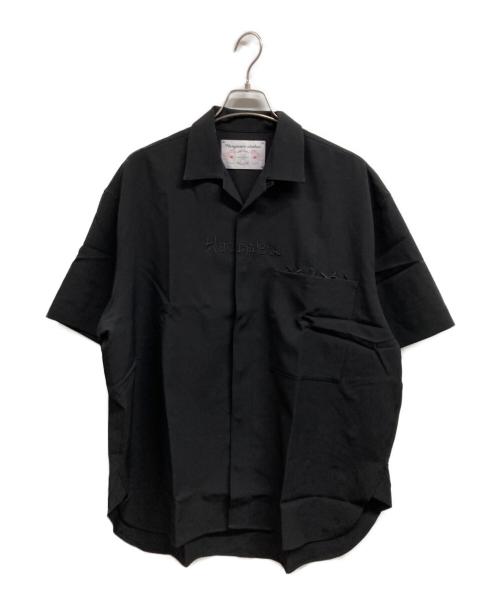 hangoverz clothez（ハングオーバーズ）Hangoverz clothez (ハングオーバーズ) 半袖刺繍シャツ ブラック サイズ:LLの古着・服飾アイテム